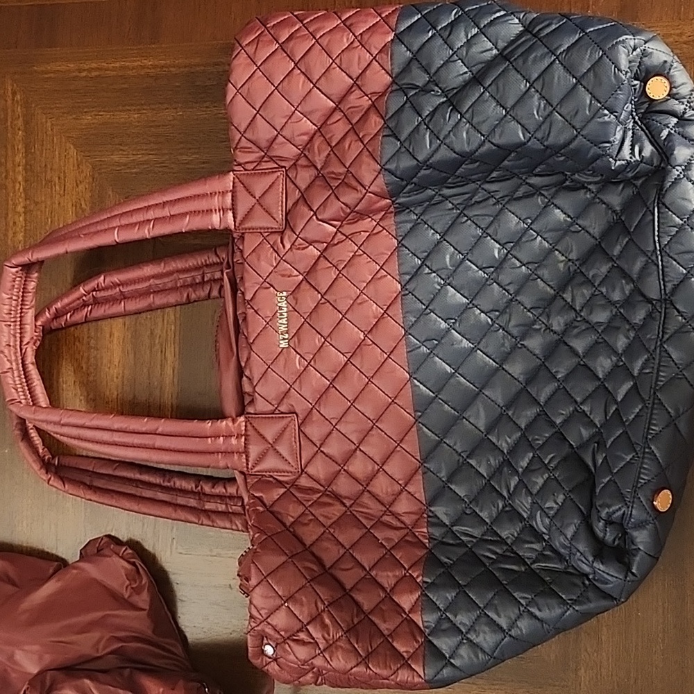 MZ Wallace Deluxe Two-Tone Tote
